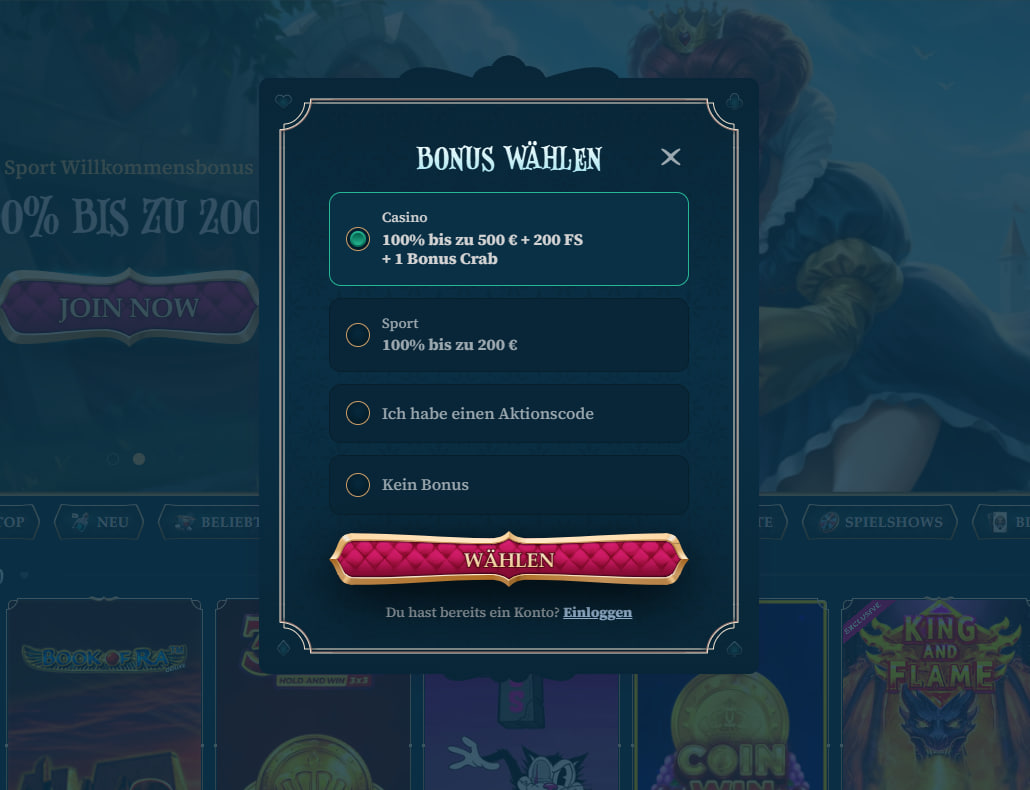 VIP-Vorteile und Treuesystem